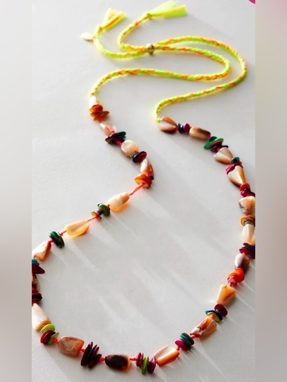 NWT Free People x Ariana Ost At The Market Necklace